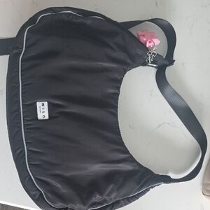 WILO Black Hobo Bag